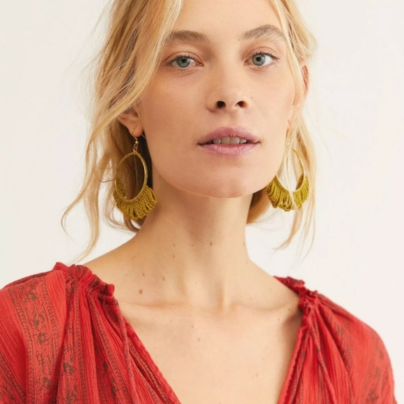 Free People Amanda's Printed Blouse - Picture 4 of 7